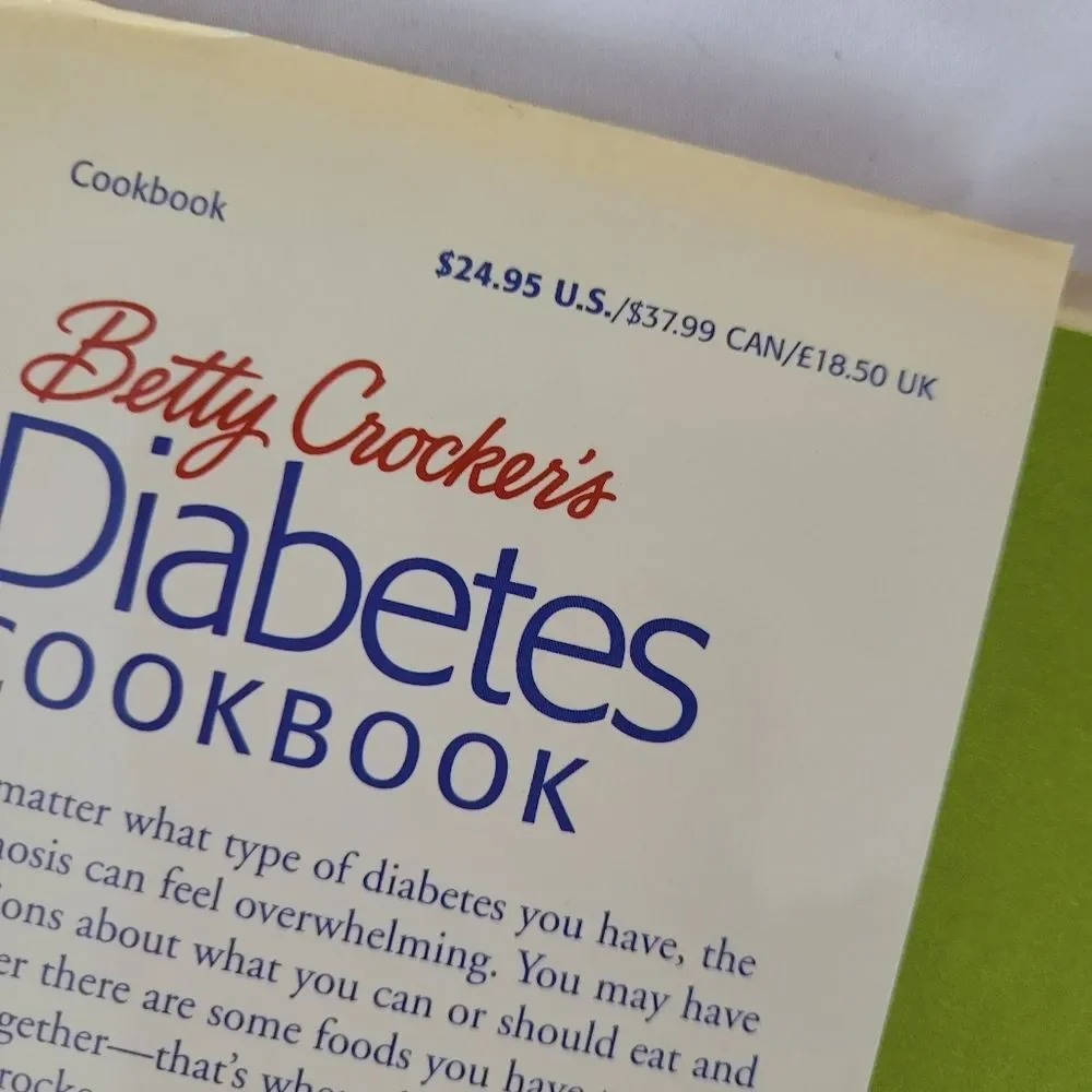 Betty Crocker Diabetes Cookbook